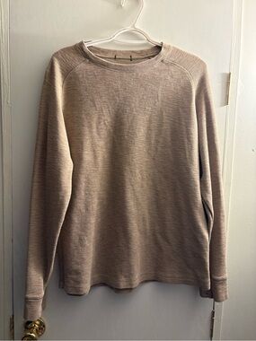 Men's Crewneck Sweater in Taupe